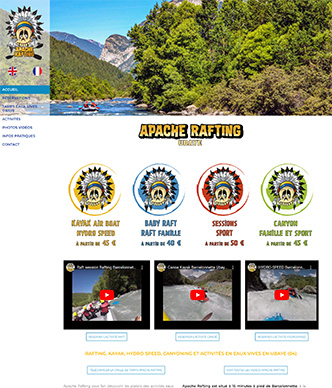 apache rafting